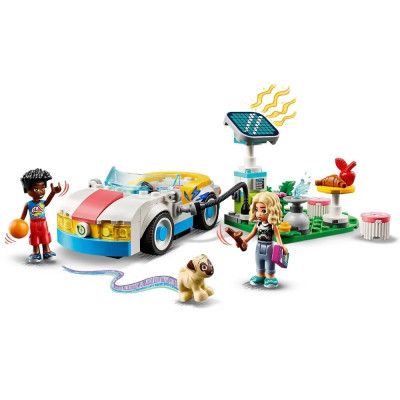 Конструктор LEGO Friends Електромобіль і зарядний пристрій 170 деталей (42609) | Зображення 1