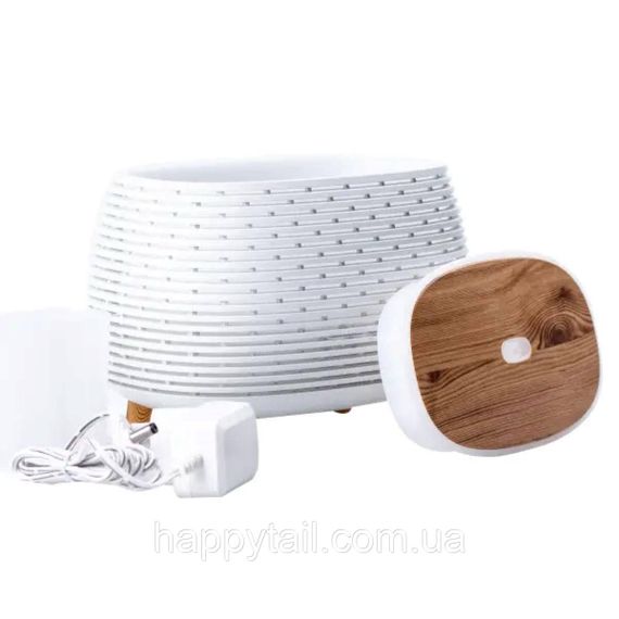 Зволожувач повітря Holdmay Life of Leisure Aroma Diffuser 400ml Чорний HPKP7049B Білий | Зображення 4