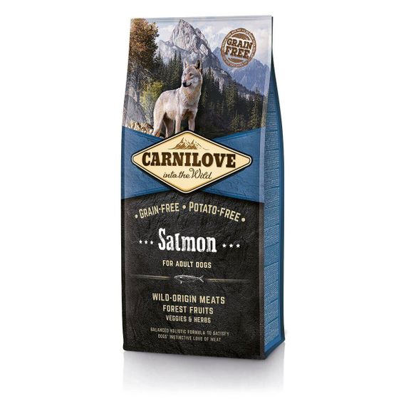 Корм Carnilove Dog Adult Salmon сухий з лососем для дорослих собак 12 кг