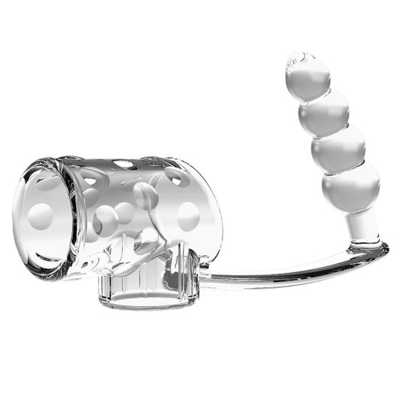 Насадка на член — Pretty Love Rilley Tranparent Sex Aura | Зображення 1