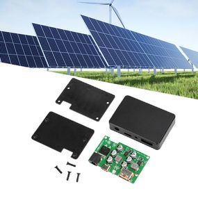 Модуль DC-DC стабілізатор напруги сонячної панелі USB+DC+Type-C QC/PD драйвер для сонячних батарей