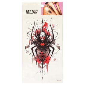 Тимчасове татуювання "Червоний павук Tattoo" 1020-HM1673