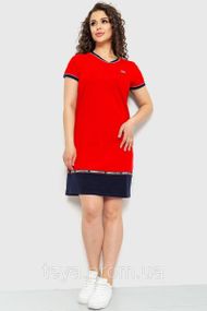 Плаття жіноче повсякденне колір червоний розмір L FA_003991