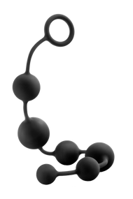 Анальні кульки Blush Anal Adventure Platinum Silicone Large Anal Beads sexstyle