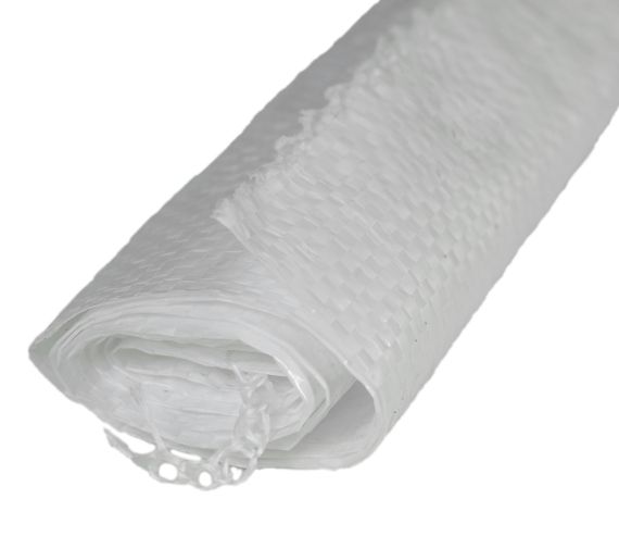 Мешок 105см*55см полипропиленовый белый плотный строительный (62 грамма) | Зображення 2