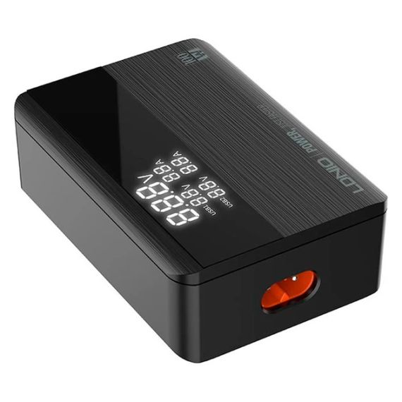 LDNIO A4809C: Потужний 4-портовий зарядний пристрій 100 Вт з технологією GaN та LED-екраном | Зображення 4