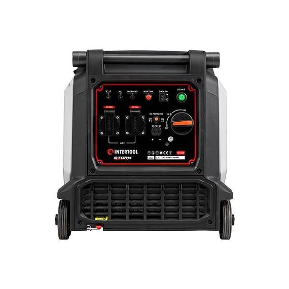 Генератор бензиновий інверторний 3,5/3,8 кВт, електро+ручний старт, STORM INTERTOOL DT-1338 | Зображення 7