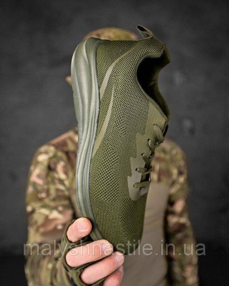 Літні міські кросівки М171-3 олива ДЛ63960 | Зображення 4