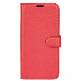 Чохол книжка з кишенями для карт на Xiaomi 12T колір Червоний
