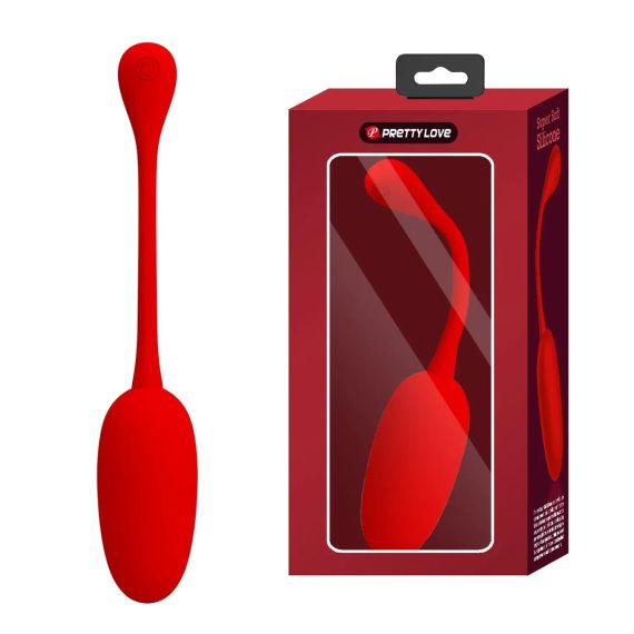 Віброяйце, що перезаряджається Pretty Love - Knucker Red, BI-014786-2 Sex Aura