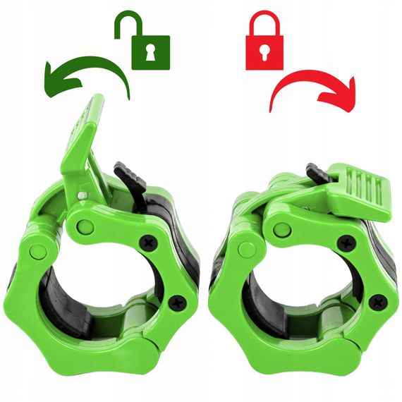 Замки для олімпійського грифа 4FIZJO Quick Release 50 мм 2 шт 4FJ0521 (P-5907739317391) | Зображення 2