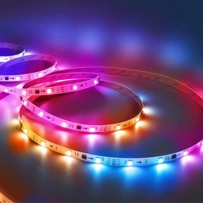 Светодиодная лента Govee RGBIC Basic Wi-Fi + Bluetooth LED Strip Light With Protective Coating 10м Білий | Зображення 5