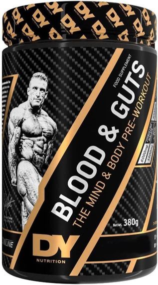 Передтренувальний комплекс Dorian Yates Blood and Guts 380g (Strawberry)
