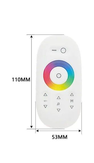 Пульт керування PROLUM RGB Wi-Fi TUYA TOUCH Білий Series: HomeLink | Зображення 2