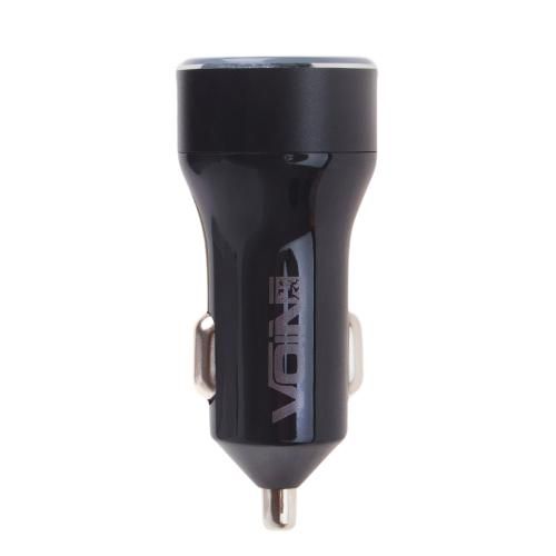 Автомобільний зарядний пристрій VOIN 45W, 1USB QC3.0 18W + 1PD 27W, 12/24V | Зображення 5
