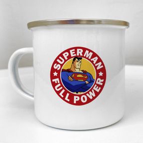 Кружка металлическая Camper Superman full power 250 мл (KRM_23S009)