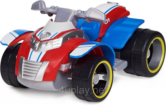 Щенячий патруль Спасательный квадроцикл и фигурка Райдер. Paw Patrol Ryder's Rescue ATV Vehicle with Figure | Зображення 4