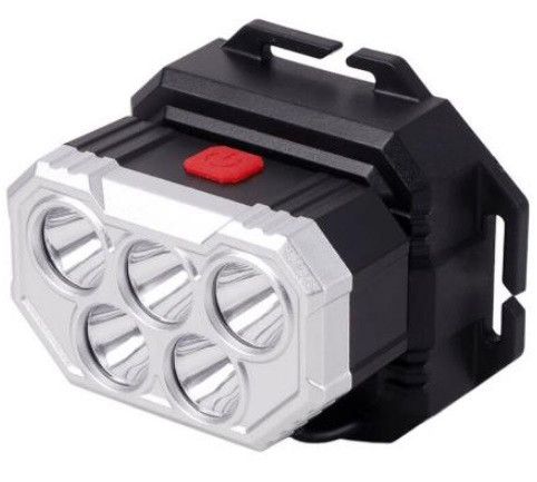 Універсальний налобний LED ліхтар TJ-168-5 акумуляторний | Зображення 3