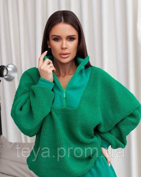 Спортивний костюм для жінок зелений розмір XL FI_009405 | Зображення 3