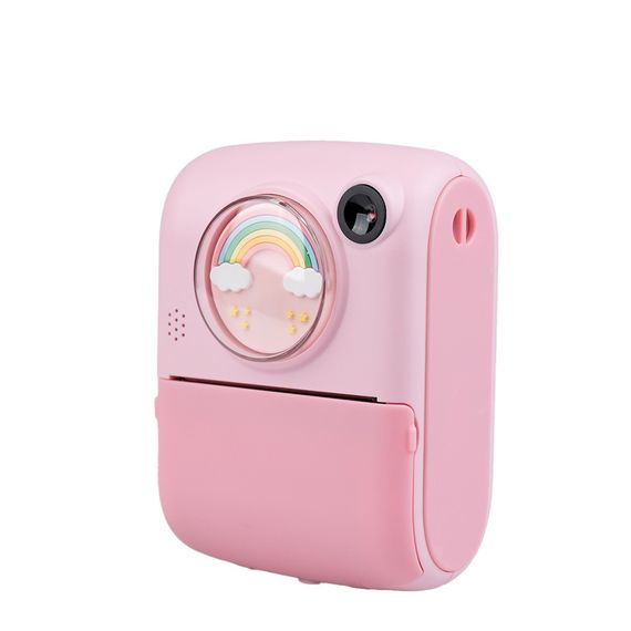 Фотоапарат дитячий акумуляторний Yimi X17 Print Camera Mini Full HD Рожевий | Зображення 1