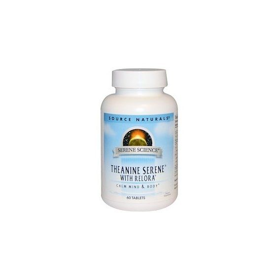 Амінокомплекс Source Naturals Serene Science, Theanine Serene with Relora 60 Tabs