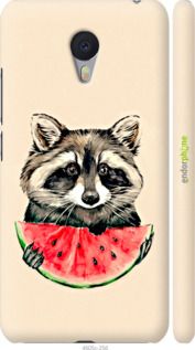 Чохол на Meizu M3 Note Єнотик з кавуном "4605m-256-2448"