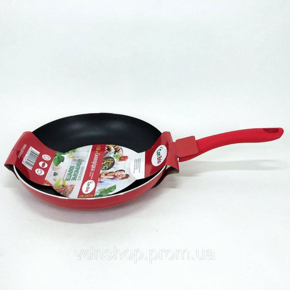 Легкая сковорода для домашней кухни, Сковорода для легкого приготовления Новая алюминиевая RZ-32 | Зображення 6