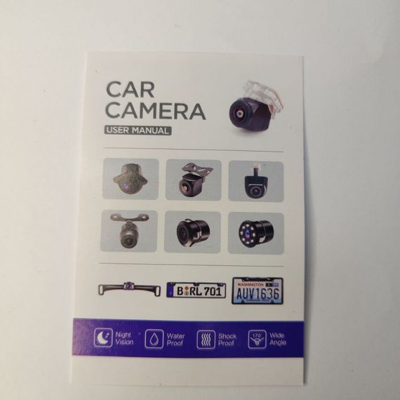 Автокамера камера заднього огляду для автомобіля Car Cam 600L | Зображення 1