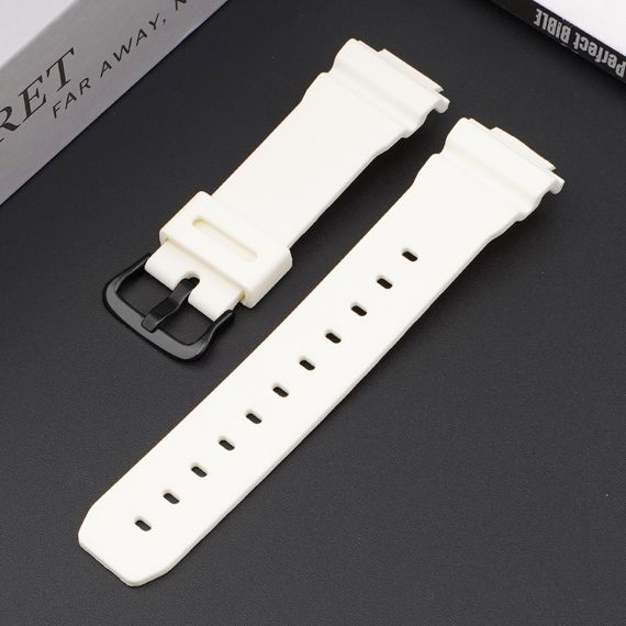Ремінець для Casio G-Shock DW-6900 White BK | Зображення 1