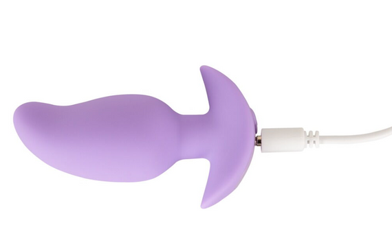 Анальна пробка з вібрацією Vibrating Mini Butt Plug Purple Sex Aura | Зображення 3