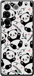 Чохол на Vivo S16 Pro Панди "4318u-3123-2448"