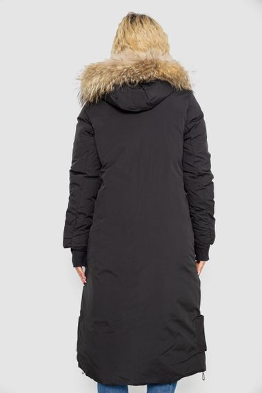 Куртка жіноча зимова, колір чорний, 243R8366 | Зображення 2