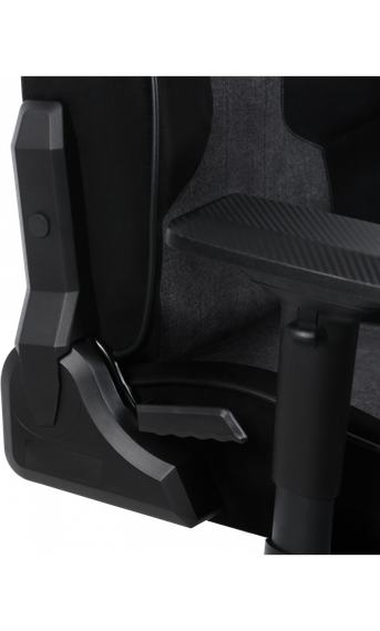 Кресло геймерское GT Racer X-8007 Dark GrayBlack Suede | Зображення 7