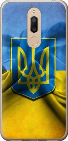 Чехол на Meizu M6T Флаг и герб Украины 1 "375u-1536-17620"