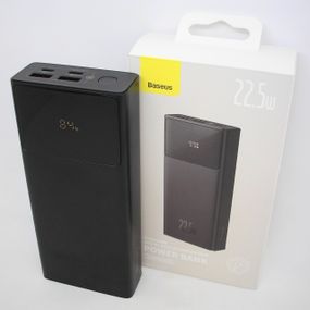 Power Bank 20000 mAh 22,5 W BASEUS реальна ємність швидке заряджання зовнішній акумулятор павербанк