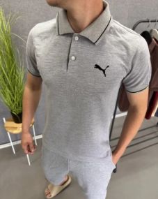 Поло Puma grey