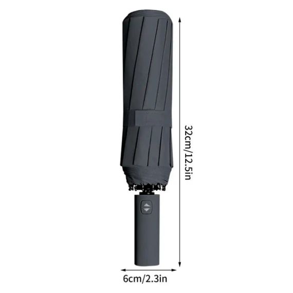Парасолька Xiaomi Umbrella 12 Bone Black | Зображення 1