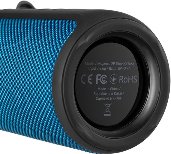 Акустическая система 2E SoundXTube TWS, MP3, Wireless, Waterproof Blue (2E-BSSXTWBL) | Зображення 3