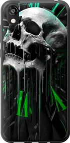 Чехол на Huawei Honor 8S Череп-часы "4100u-1679-17620"