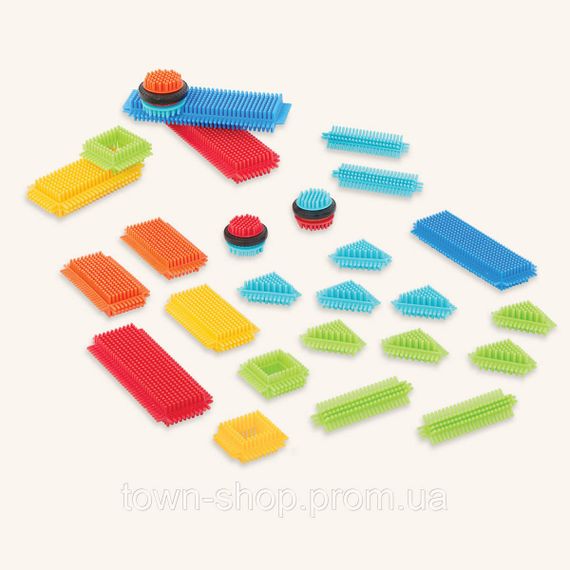 Конструктор серии Bristle Blocks - Строитель, 36 деталей | Зображення 1
