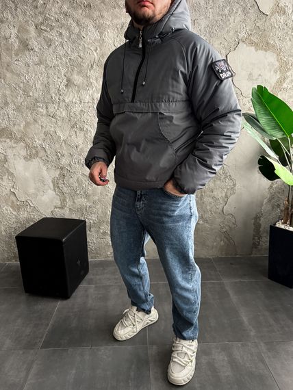 Анорак утеплений з патчем DRAPP