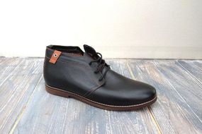 Зимние кожаные ботинки 45 размер - на стопу 29,5 см