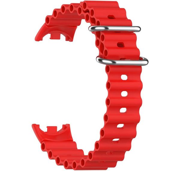 Ремінець Ocean Band для Xiaomi Mi Band 9/8 Червоний / Red | Зображення 3