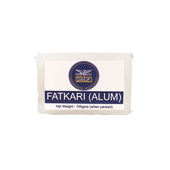 Натуральний дезодорант Алуніт  Fatakari 100г Heera 5031416190141