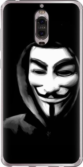Чехол на Huawei Mate 9 Pro Анонимус "832u-819-17620"