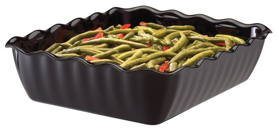 Салатник Cambro 26,5х33,5х8 см, Черный, 4, 6 л | Зображення 1