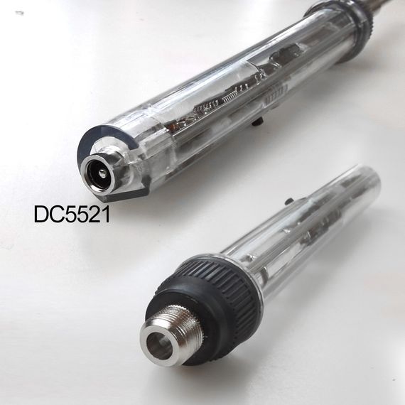 Электрический паяльник c OLED экраном, T12 DC12-24В, мощность 72 Ватт, регулировка температуры, жало BC2 | Зображення 7