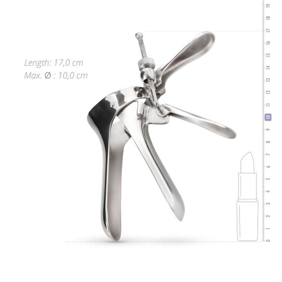 Вагінальний розширювач спекулум Sinner Gear Unbendable – Large Cusco Vaginal speculum Sex Aura | Зображення 4