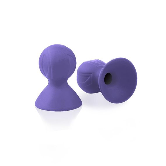 Присоски для сосків Liebe Seele Nipple Suckers Purple, силікон sexstyle