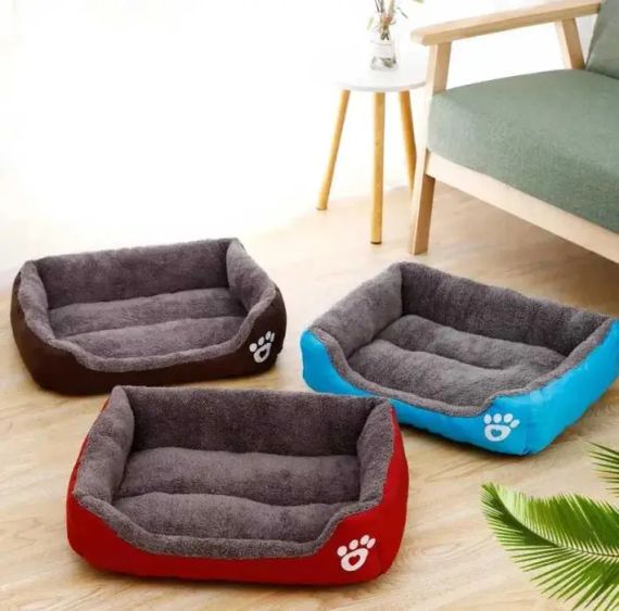 Лежанка - пуфик для кошек и собак Черная S(40*25) | Зображення 4